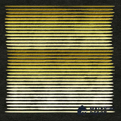 Highlighter Tiles  Tile TL 07240 C Carvino 8003 GLM (Gold) 1 ft x 1 ft Ceramic Matte Finish - 9 mm  | 2 mm Spacer is Mandatory (Sample)
